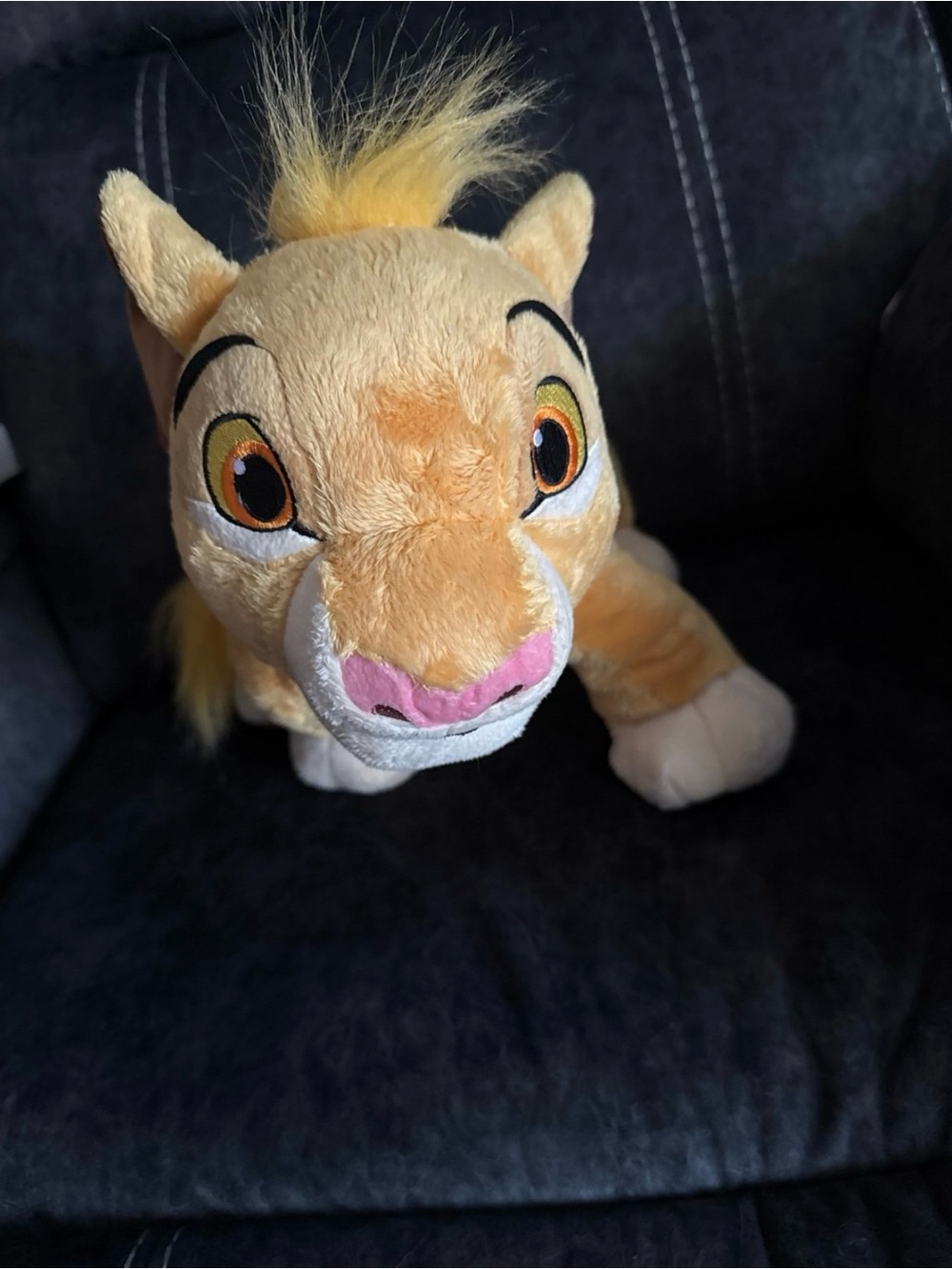 Plush Lion king Toy - Soft Yellow Stuffed Animal